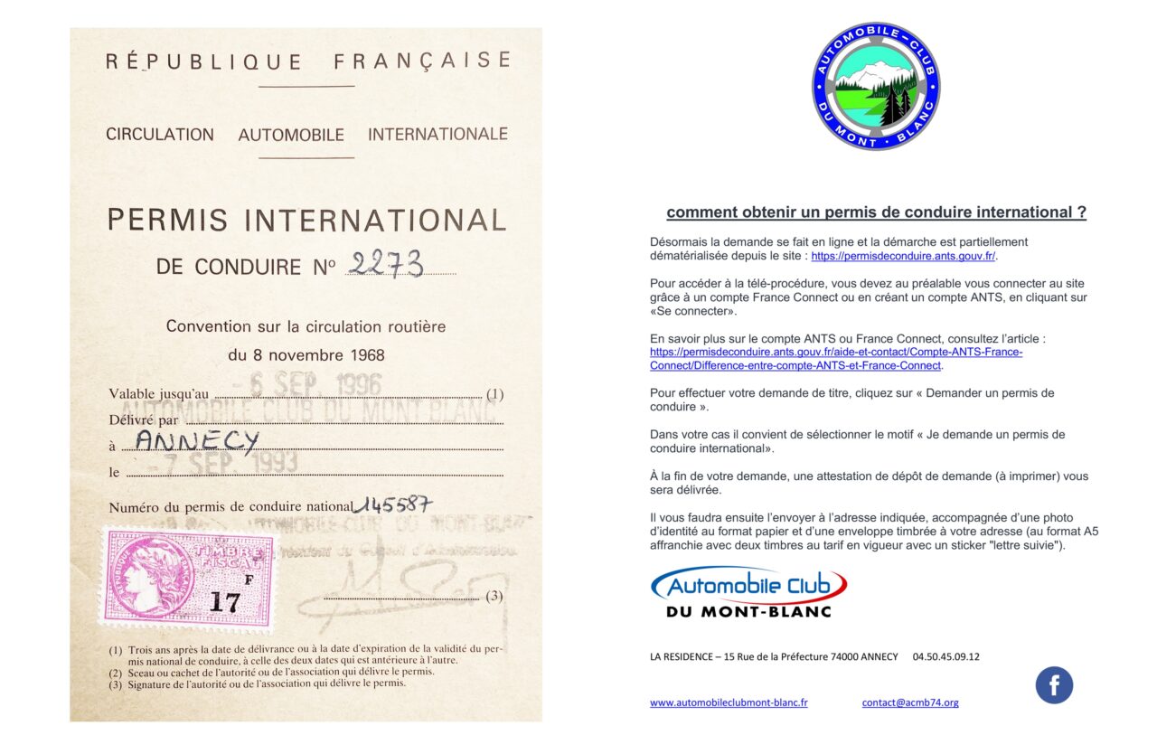 Permis de conduire international cameroun