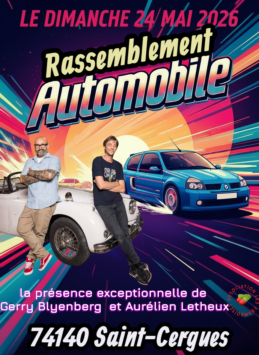 Rassemblement auto de Saint Cergues